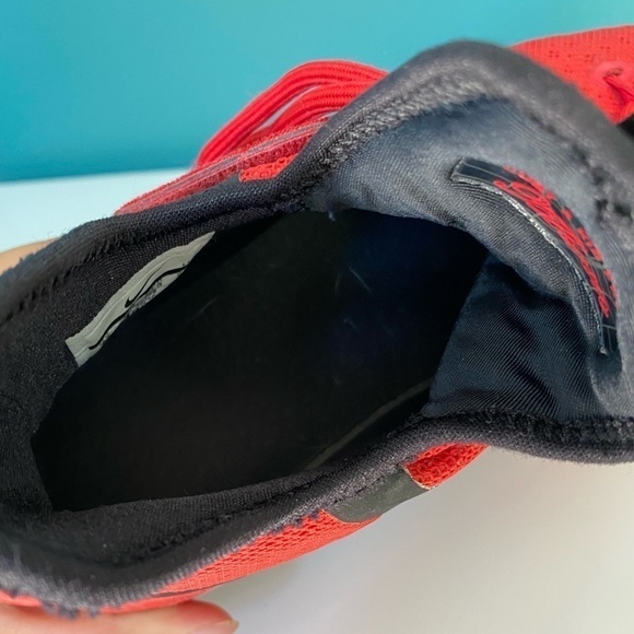 NIKE Lebron XIV GS 859468 600 University Red/ Black - White Youth 6 Womens 7.5 - Picture 9 of 16